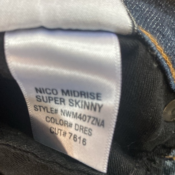 Hudson jeans Nico Midrise Super Skinny Jeans Size 31 - Picture 10 of 12